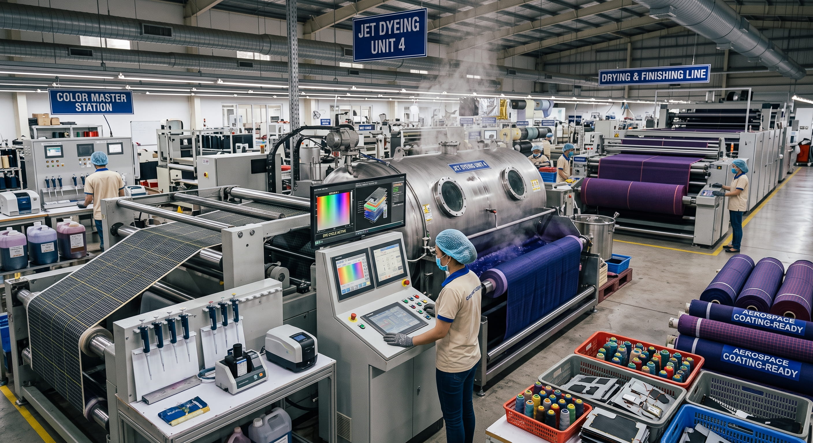 Dyeing & Processing